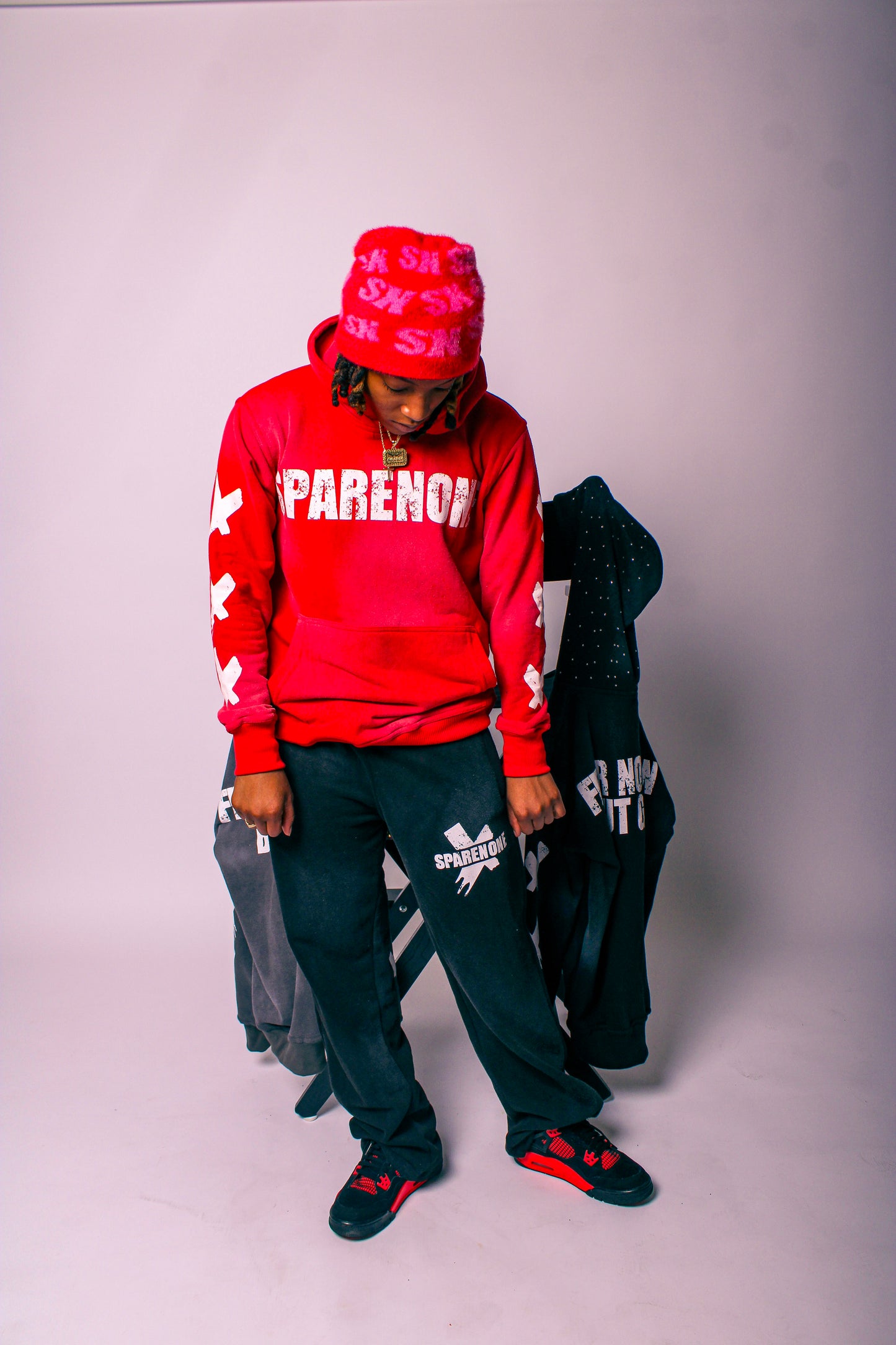 Red SpareNone Hoodie