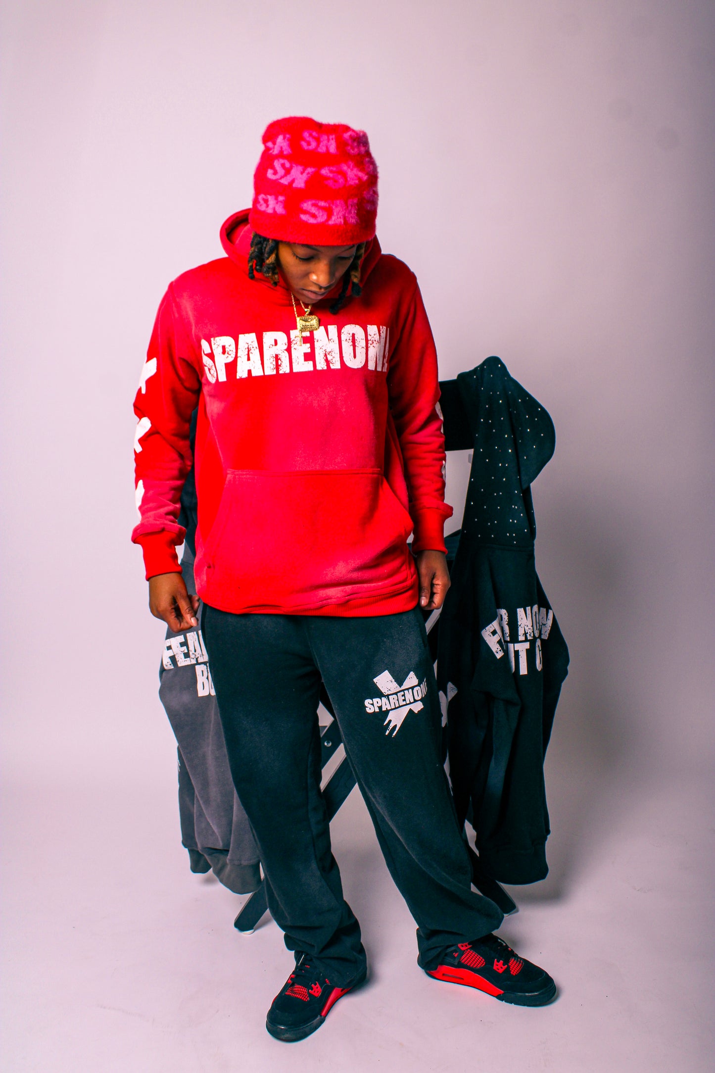 Red SpareNone Hoodie