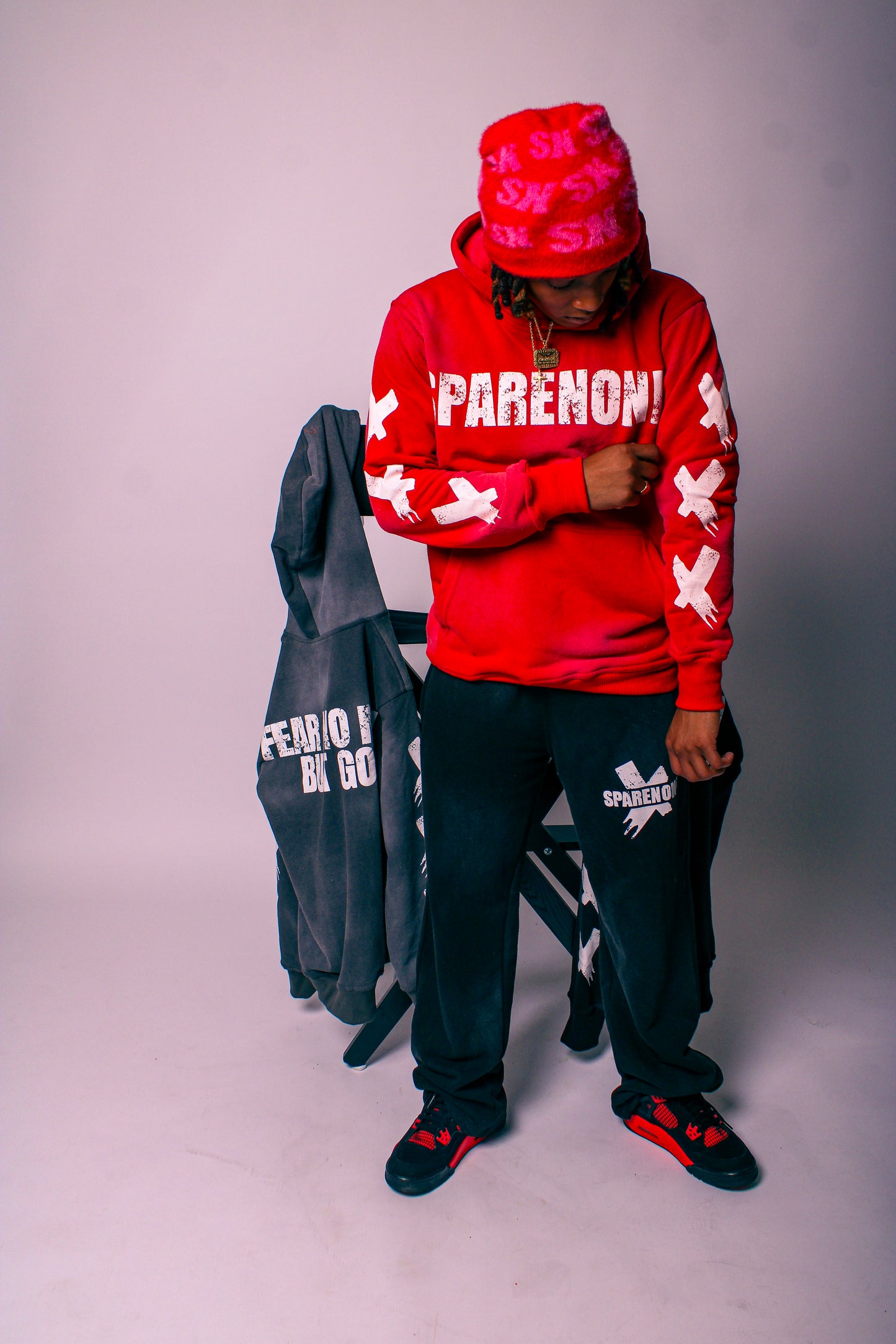 Red SpareNone Hoodie