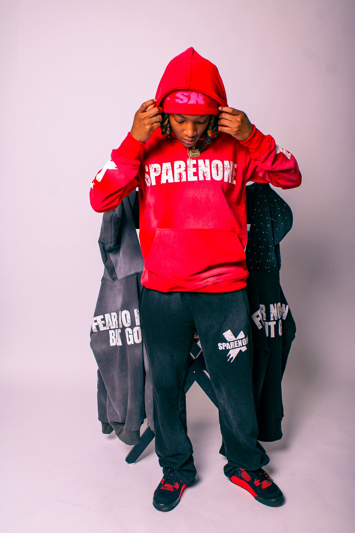 Red SpareNone Hoodie