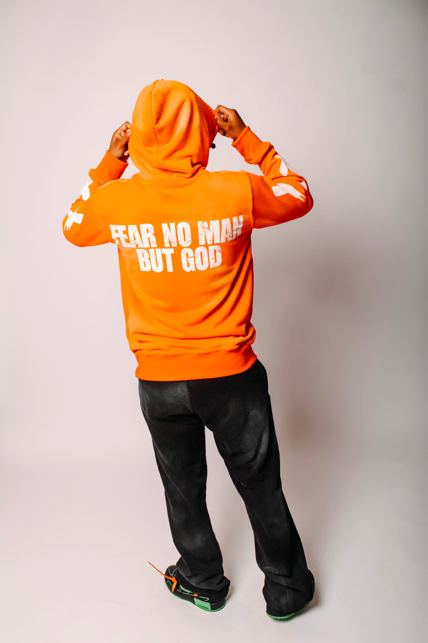 Orange SpareNone Hoodie